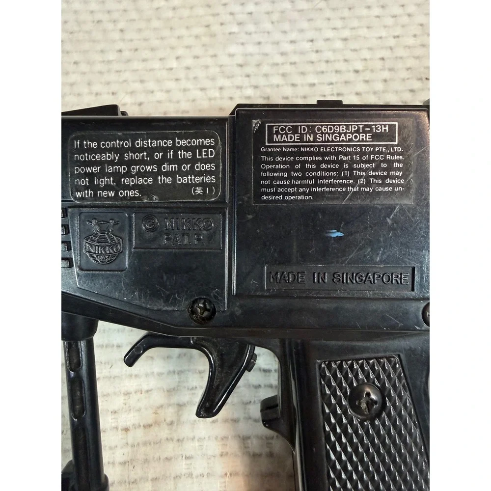 Vintage Nikko RC Systems 49MHz Pistol Grip Transmitter Remote Control